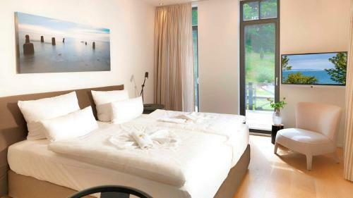 Apartamento Villa Claire - Direkt Am Hochufer Mit Meerblick