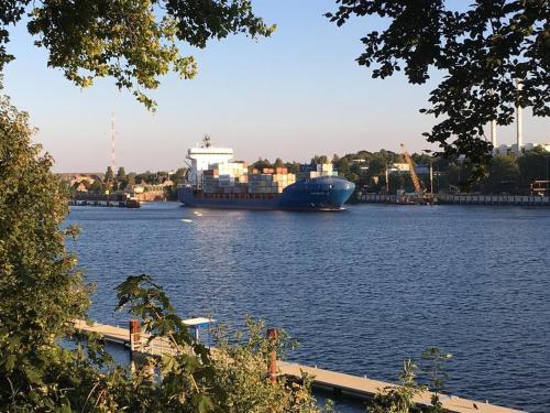 Apartamento Ferienwohnung Kiel - Kanalblick