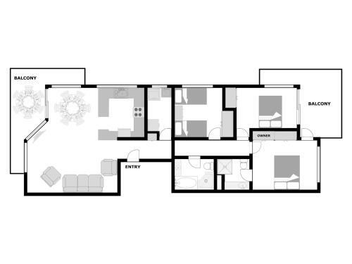 Apartamento Intrepid Close, Seaspray, Unit 03, 4