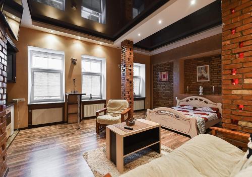 Apartamento Studiia Na 4 Spal'nykh Miesta.