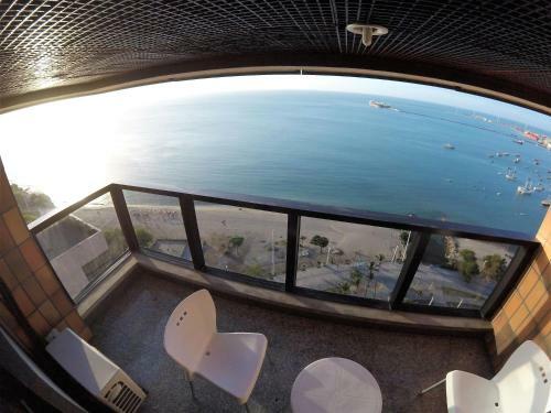 Apartamento Iracema Flat Vista Total Mar Ate 6 Pessoas