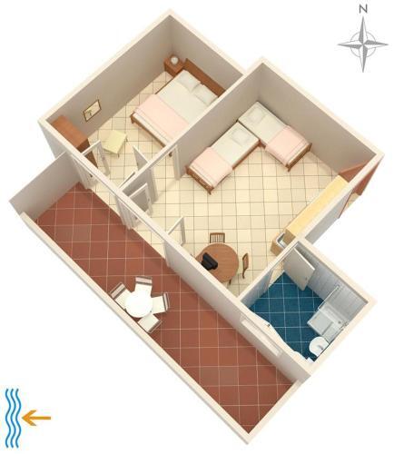 Apartment Bibinje 5759d
