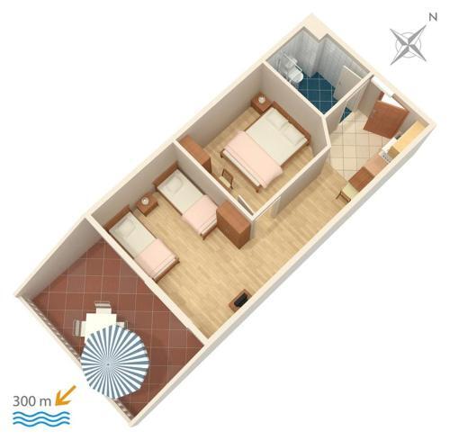 Apartments With A Parking Space Duce (omis) - 4650