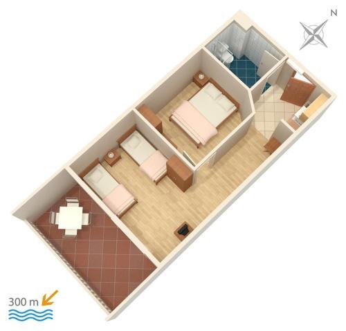 Apartments With A Parking Space Duce (omis) - 4650