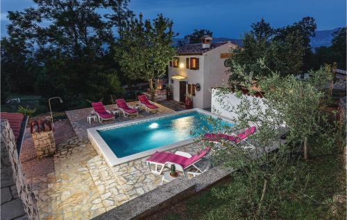 Holiday Home With Pool In Krsan