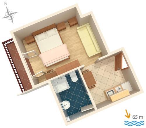 Apartamentos Studio Lokva Rogoznica 2973b