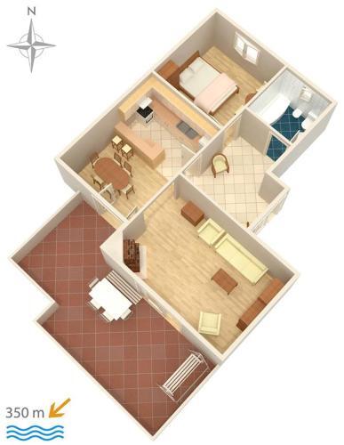 Apartment Makarska 512a