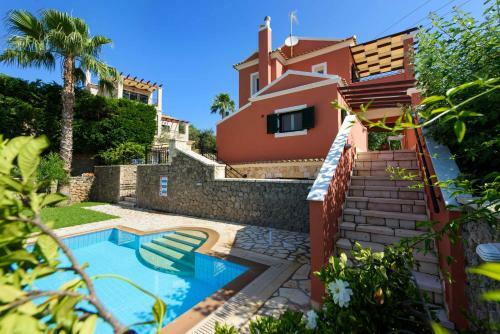 Luxury Villa Lemonia With Private Pool