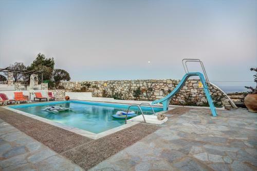 White And Blue Villa