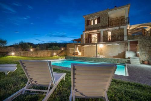 Vasilikos Villa Sleeps 6 Pool Air Con Wifi