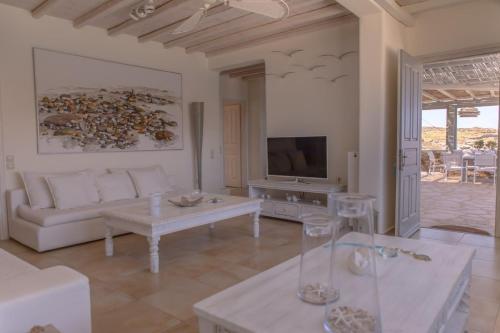 Mykonos Villa Sleeps 9 Pool T478487