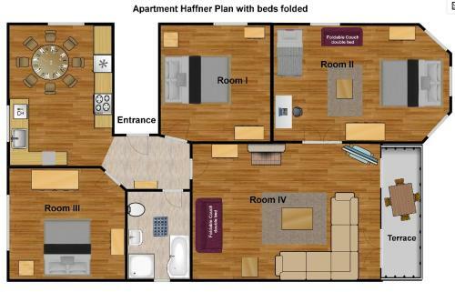 Sunny Apartment Haffner