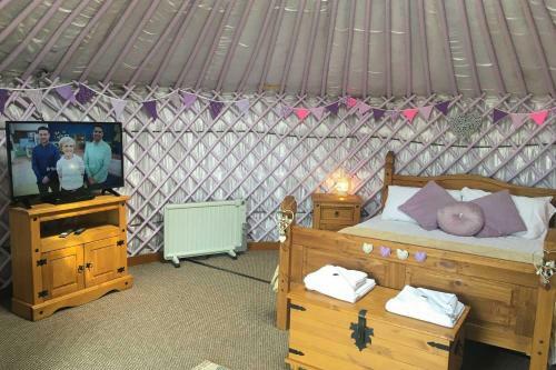 Lavender Yurt