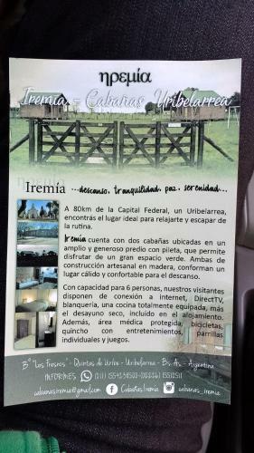 Agroturismo Caba�as Irem�a