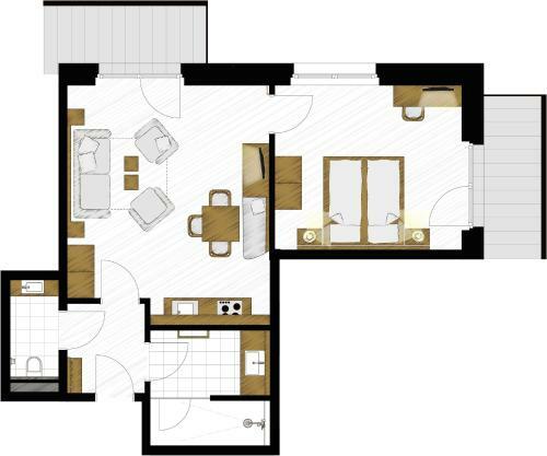 Apartamento Gaspingers Bergjuwel