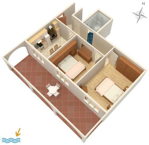 Apartment Zavalatica 4453c