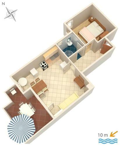 Apartments By The Sea Kustici (pag) - 4088