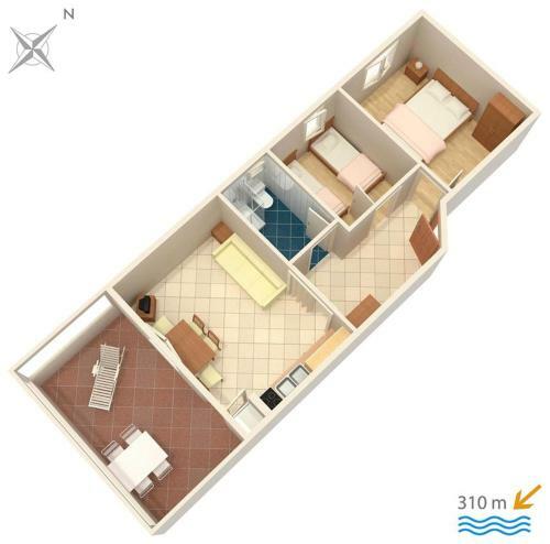 Apartments With A Parking Space Caska (pag) - 4089