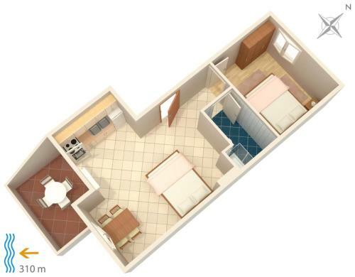 Apartment Metajna 4115c