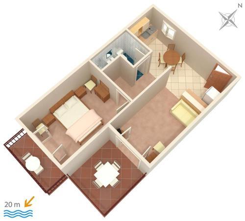 Apartment Sucuraj 4029a