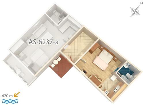 Apartamentos Studio Tribunj 6237b