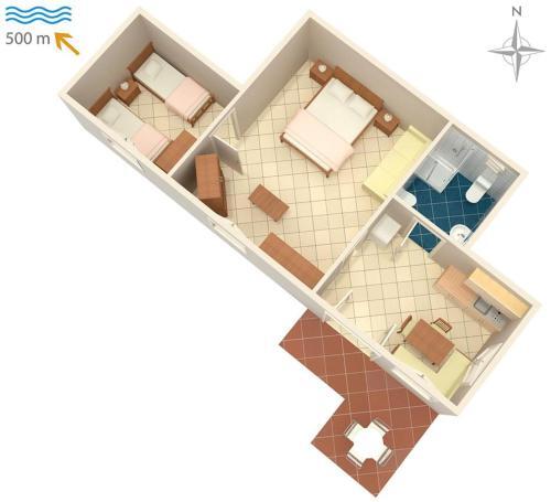 Apartment Umag 7171b