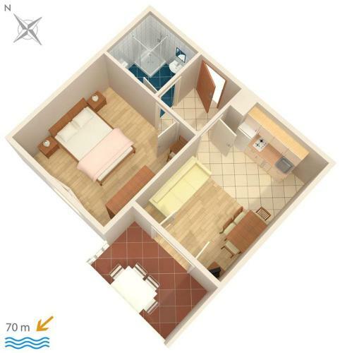 Apartment Uvala Soline 448e