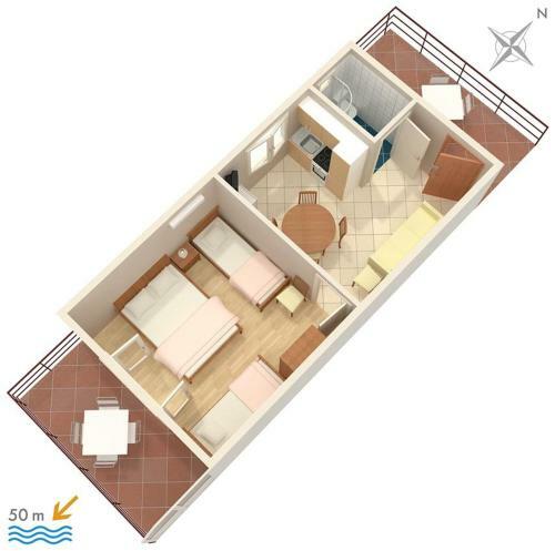 Apartment Viganj 260c
