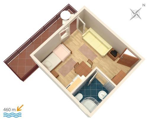 Apartments With A Parking Space Vodice - 4172