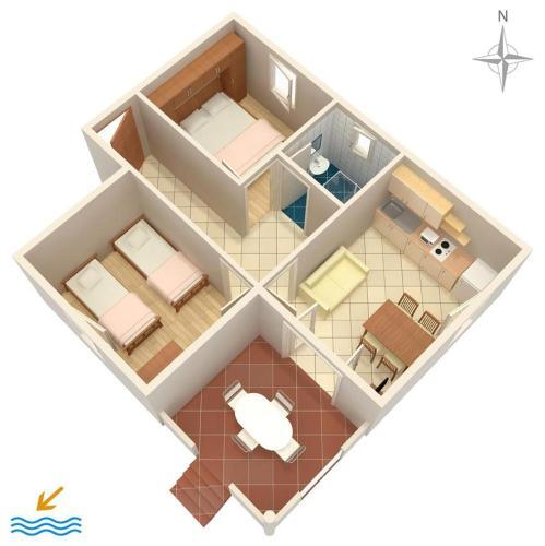 Apartment Vrsi - Mulo 5951b