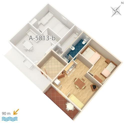 Apartments By The Sea Privlaka (zadar) - 5813