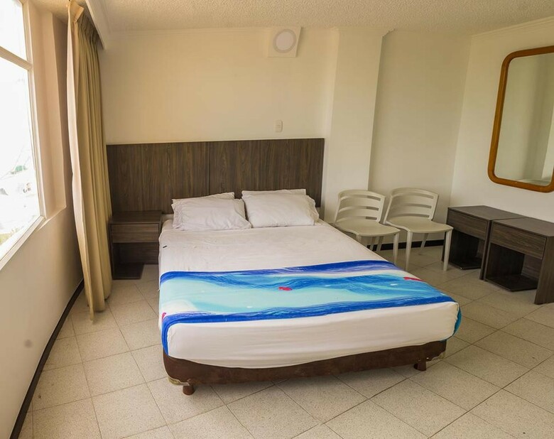 Hotel On Vacation Blue Tone