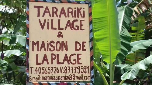 Tarariki Village