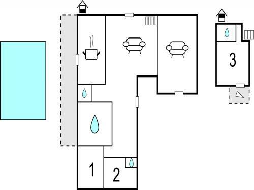 Three-bedroom Holiday Home In Roujan