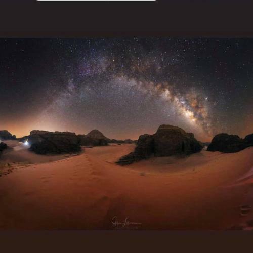 Bedouin Camp Under The Stars