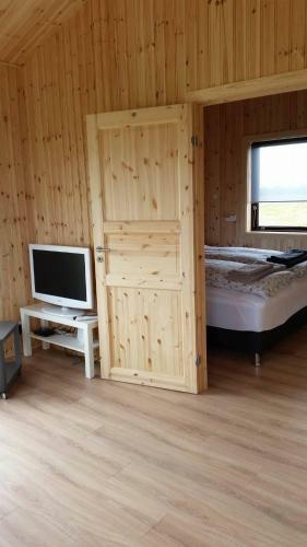 Hekla Cabin 3 Volcano And Glacier View