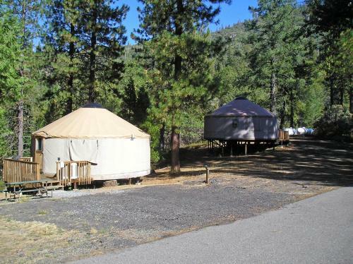 Yosemite Lakes Hillside Yurt 9