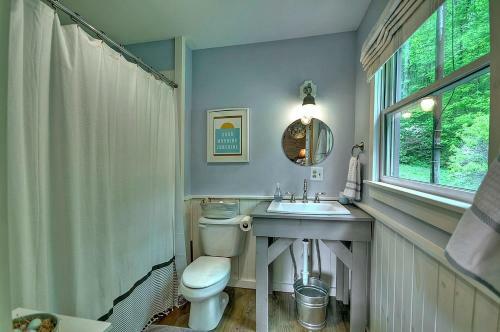 Blue Ridge Shimmering Leaf Farmhouse