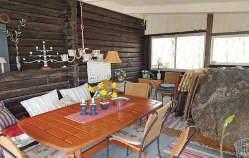 Holiday Home Lonashult With Fireplace I