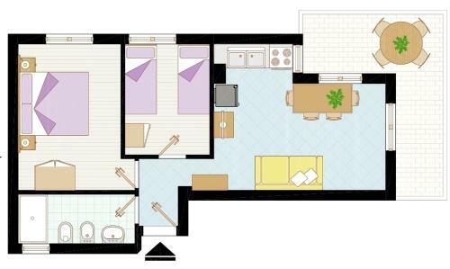 Apartamento Appartamenti Diana Est
