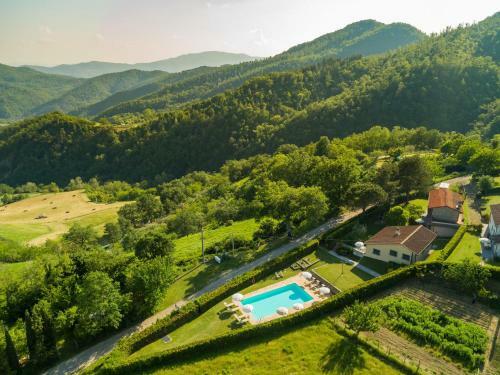 Spectacular Holiday Home In Dicomano With Swimming Pool