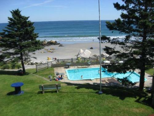 Ocean View Chalet Overlooking White Point Resort
