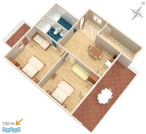 Apartments By The Sea Podaca (makarska) - 2576