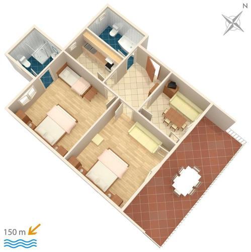 Apartments By The Sea Podaca (makarska) - 2576