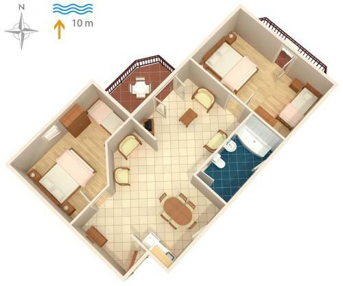 Apartments By The Sea Kraj (pasman) - 3460