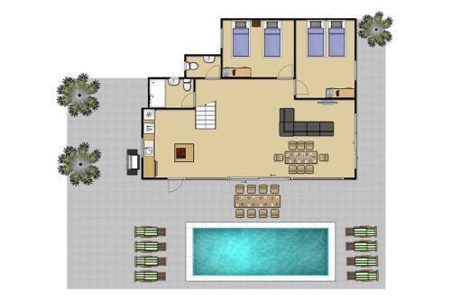 Calpe Villa Sleeps 8 Pool Air Con Wifi