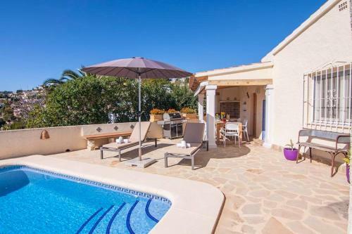 Urbanitzacio Montemar Villa Sleeps 8 Pool Air Con