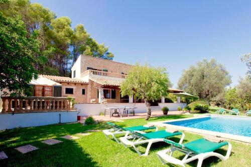 Pollenca Villa Sleeps 10 Pool Air Con Wifi