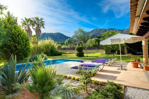 Pollenca Villa Sleeps 5 Pool Air Con Wifi