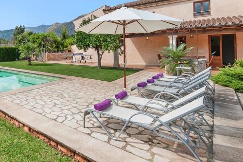 Pollenca Villa Sleeps 6 Pool Air Con Wifi
